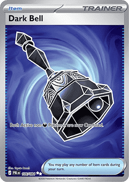 Pokemon MEGA: Pitch Black - Dark Bell (PBL 106) - NM | Pokemon MEGA: Pitch Black