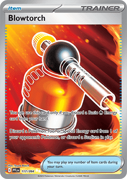 Cartonase - Blowtorch (PFL 117) - NM | Pokemon MEGA: Phantasmal Flames