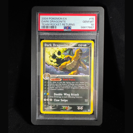 Dark Dragonite (TRR15) - Graded PSA 10 [GEM MINT] | Pokemon Team Rocket [2]