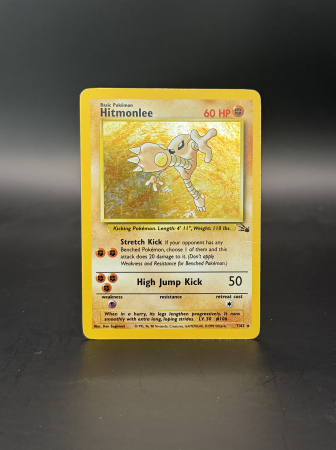 Pokemon BS: Fossil - Hitmonlee (FO 7) - GD | Pokemon Fossil