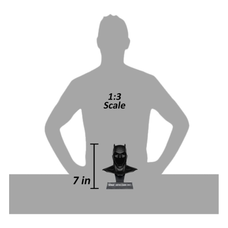 Batman DC Direct Mini Replica 1/3 Batman Cowl (Justice League Tactical Suit) 19 cm [9]