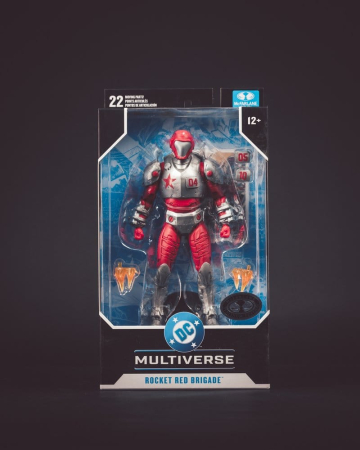 Justice League: Generation Lost DC Multiverse Action Figure Rocket Red Brigade (Platinum Edition) 18 cm [1]