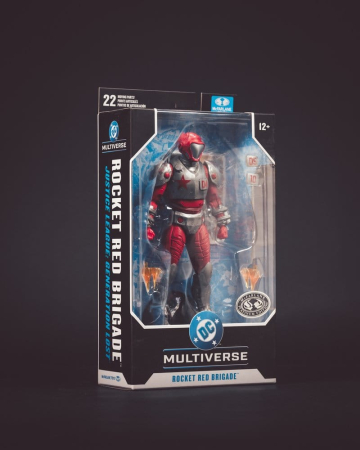 Justice League: Generation Lost DC Multiverse Action Figure Rocket Red Brigade (Platinum Edition) 18 cm [3]