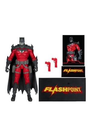 DC Multiverse Action Figure Batman (Flashpoint) (Black & White Accent Edition) (Gold Label) 18 cm [2]