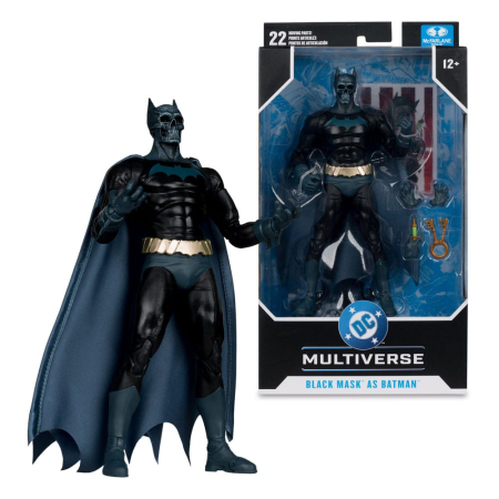 DC Multiverse Action Figure Black Mask as Batman (Beneath the Mask) 18 cm [2]