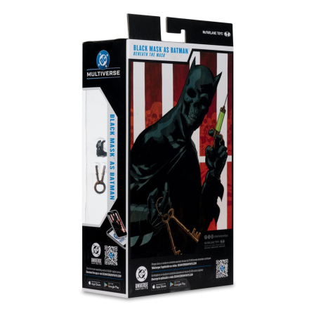 DC Multiverse Action Figure Black Mask as Batman (Beneath the Mask) 18 cm [7]