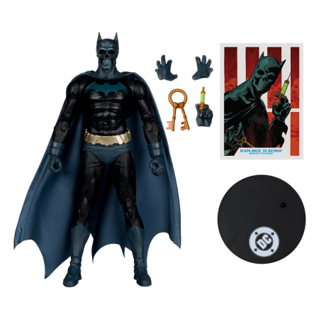 DC Multiverse Action Figure Black Mask as Batman (Beneath the Mask) 18 cm [1]