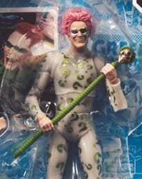 Figurine de Actiune - Batman Forever DC Multiverse Action Figure Riddler (Final Suit) (Red Platinum Edition) 18 cm