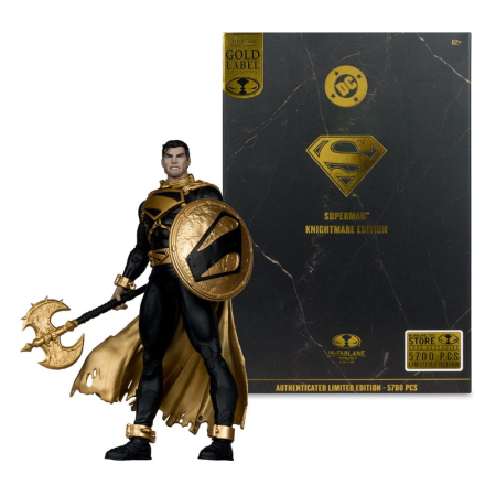 DC Multiverse Action Figure Superman (Future State) (Knightmare) (Gold Label) 18 cm [6]