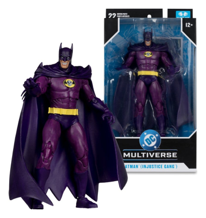 DC Multiverse Action Figure Batman (Injustice Gang) (JLA: Rock of Ages) (Red Platinum Edtion) 18 cm [4]