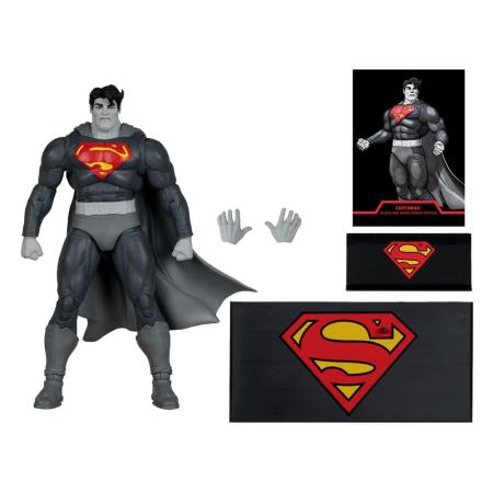 DC Multiverse Action Figure Superman (The Dark Knight Returns) (Black & White Accent Edition) (Gold Label) 18 cm [3]