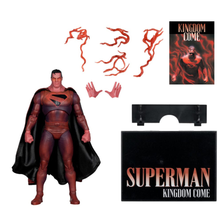 DC Multiverse McFarlane Cover Recreations Action Figure Superman (Kingdom Come) (Gold Label) 18 cm [5]