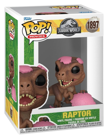 Jurassic Park POP! Movies Vinyl Figure SPRG- Raptor 9 cm [1]