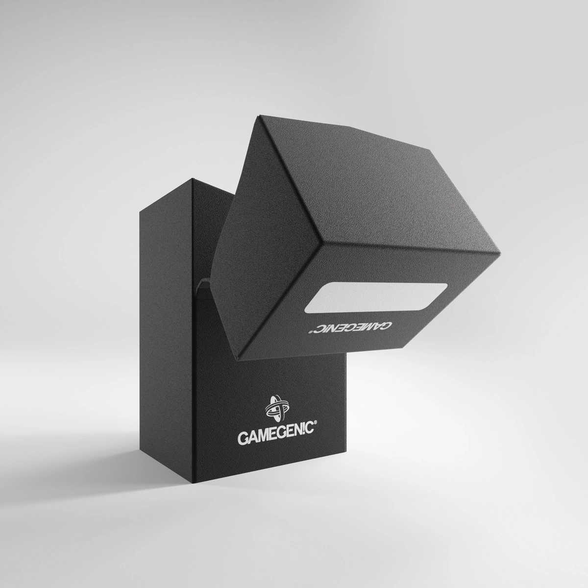 Mini-Deck Holder Gamegenic - Protectie pachet carti 60+ (Negru) [4]