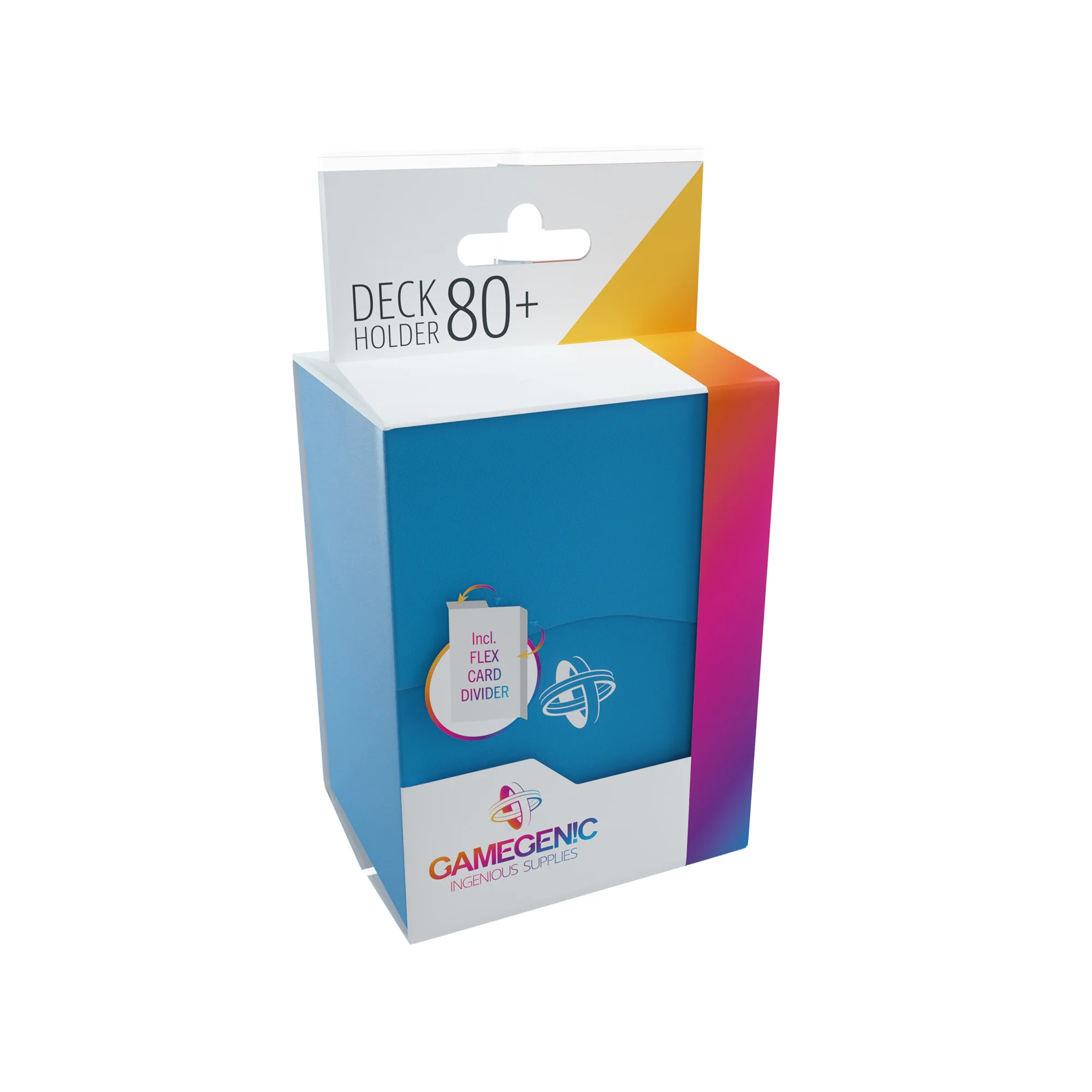 Deck Holder Gamegenic - 80+ Card Pack Protection (Blue) [5]