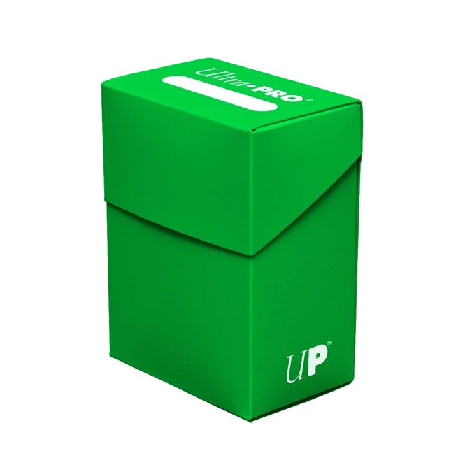 Deck Holders - Ultra PRO Solid Deck Holder – 80-Card Deck Protection (Green Lime)
