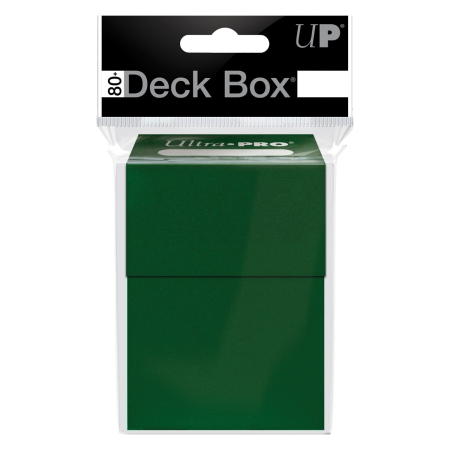 TCG Accessories - ULTRA PRO 80+ Deck Box - Green