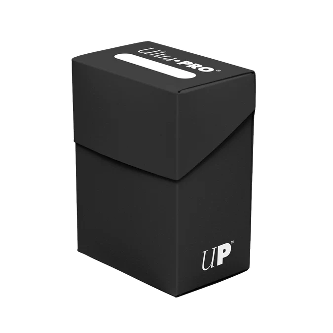 Deck Holders - Ultra PRO Solid Deck Holder – 80-Card Deck Protection (Black)