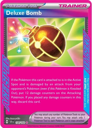 RAW Cards - Deluxe Bomb (SCR134) - NM | Pokemon Stellar Crown