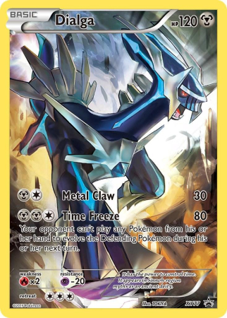 RAW Cards - Dialga (XYPR77) - EX | Pokemon XY Black Star Promos