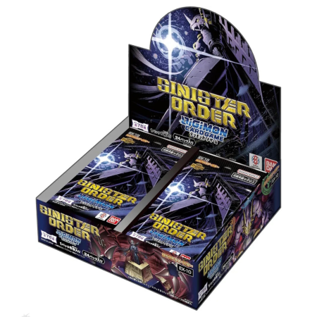 Sealed Products - Digimon TCG: Sinister Order [EX-10] Booster Box (24 Packs)