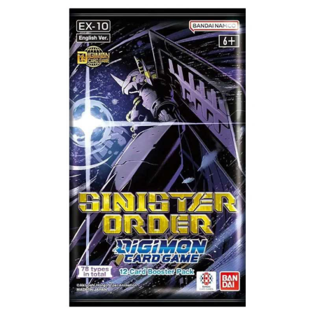 Digimon TCG: Sinister Order [EX-10] Booster Box (24 Packs) [2]