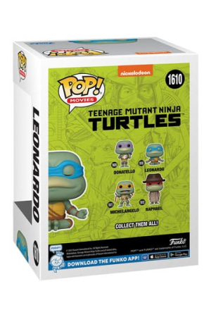 Teenage Mutant Ninja Turtles POP! Movies Vinyl Figure Leonardo(Meditating) 9 cm [2]