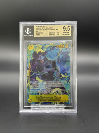 GRADED Cards - Bartholomew Kuma (OP12-119) (V.2) - Graded BGS 9.5 [GEM MINT] | One Piece: Legacy of the Master