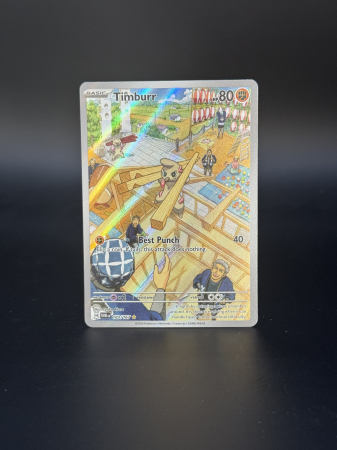 Pokemon SV: Twilight Masquerade - Timburr (TWM 183) - NM | Pokemon Twilight Masquerade