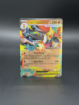 RAW Cards - Mega Delphox ex (PBL 008) - NM | Pokemon MEGA Pitch Black