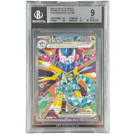 BGS Cards - Dragapult ex (PRE165) | Graded BGS 9 [MINT] - Pokemon Prismatic Evolutions