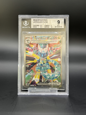 BGS Cards - Dragapult ex (PRE165) | Graded BGS 9 [MINT] - Pokemon Prismatic Evolutions