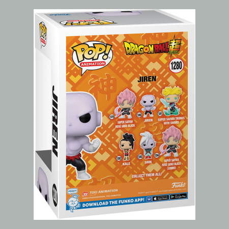 Dragon Ball Super POP! Animation Vinyl Figure Jiren w/Power 9 cm [2]