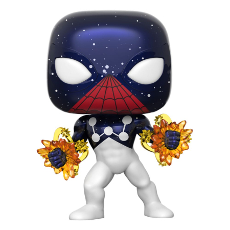 Figurine - Marvel POP! Comics Vinyl Figure Captain Universe Spider-Man Exclusive 9 cm