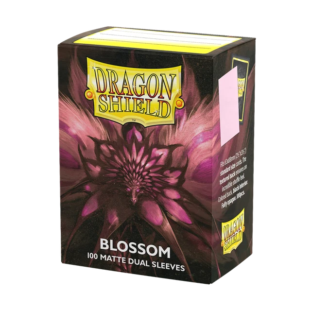 TCG Accessories - DRAGON SHIELD Dual Matte Sleeves - Blossom (100 Sleeves)