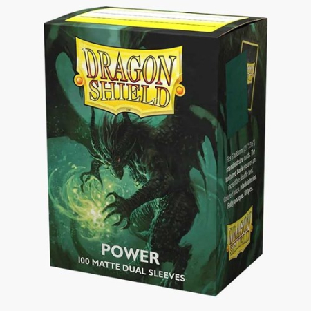 TCG Accessories - DRAGON SHIELD Dual Matte Sleeves - Power (100 Sleeves)