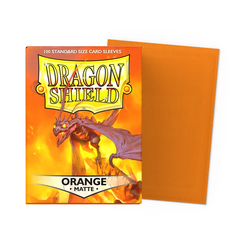 DRAGON SHIELD Standard Sleeves - Matte Orange (100 Sleeves) [2]