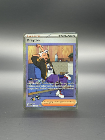 RAW Cards - Drayton (PRE172) - NM | Pokemon Prismatic Evolutions