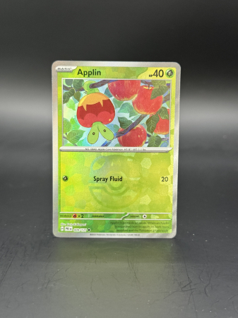 Pokemon SV: Prismatic Evolutions - Applin (xPRE 009) [MasterBall] - NM | Pokemon Prismatic Evolutions