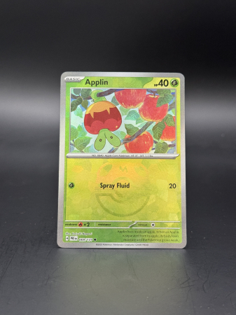 Applin (xPRE 009) [MasterBall] - NM | Pokemon Prismatic Evolutions [1]