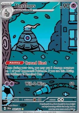 RAW Cards - Dusclops (SFA069) - NM | Pokemon Shrouded Fable