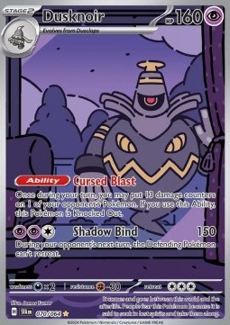 RAW Cards - Dusknoir (SFA070) - NM | Pokemon Shrouded Fable