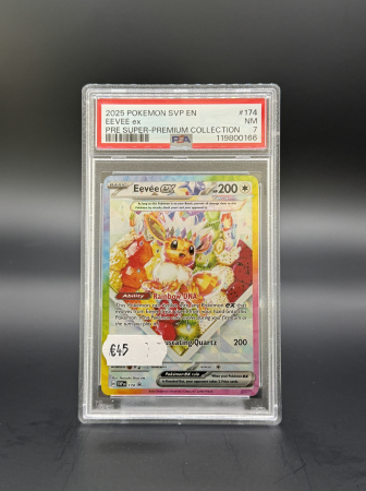 PSA Cards - Eevee (SVP174) | Graded PSA 7 - Pokemon SV Black Star Promos