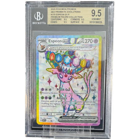 GRADED Cards - Espeon (SVP175) - Graded BGS 9.5 [GEM MINT] | Pokemon SV Black Star Promos