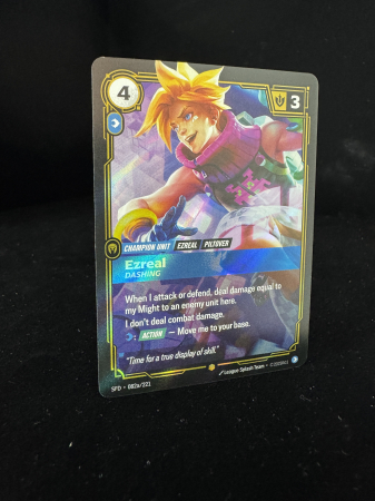 Ezreal, Dashing (V.2 - Showcase) SFD082 - NM | Riftbound Spiritforged [2]