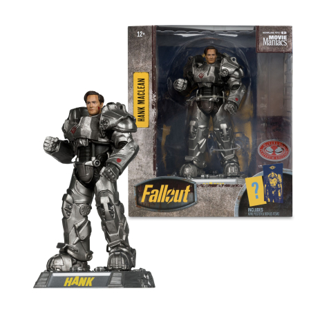 Fallout Movie Maniacs Action Figure Hank Maclean (Season 2) (Red Platinum Edition) 17 cm [3]