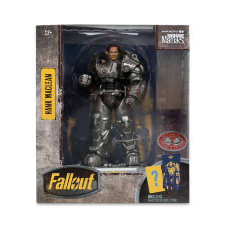 Fallout Movie Maniacs Action Figure Hank Maclean (Season 2) (Red Platinum Edition) 17 cm [7]
