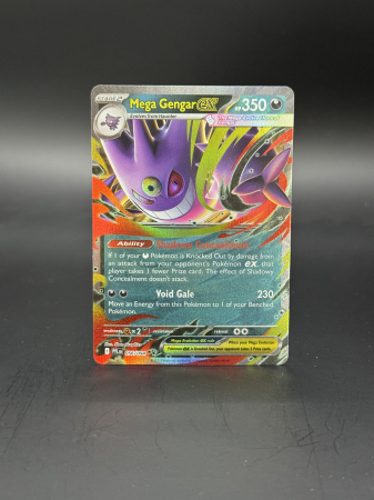 Pokemon MEGA: Phantasmal Flames - Mega Gengar ex (PFL 056) - NM | Pokemon MEGA Phantasmal Flames