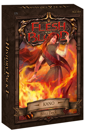 Decks - Flesh & Blood TCG: History Pack 1 Blitz Deck [Kano]