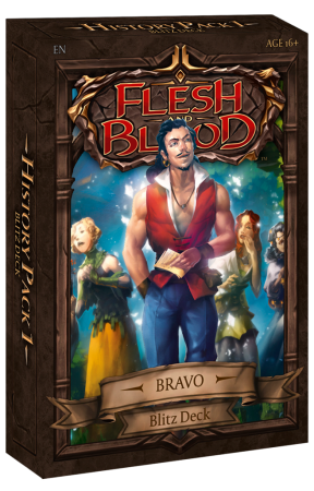 Decks - Flesh & Blood TCG: History Pack 1 Deck [Bravo]